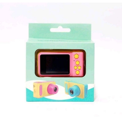 Picture of Kids Mini Camera Mini Digital Camera Small SLR Dual Lens Children Camera Educational photography Toy for Children Blush Pink