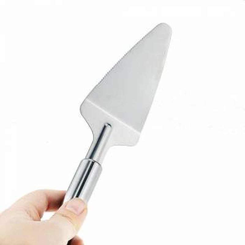 Picture of Triangular Stainless Steel Pizza Spatula - 1 piece Silver