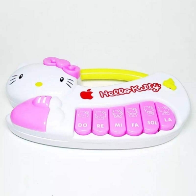 Picture of Hello Kitty Electronic Piano Toy For Kids - Pink Antique White