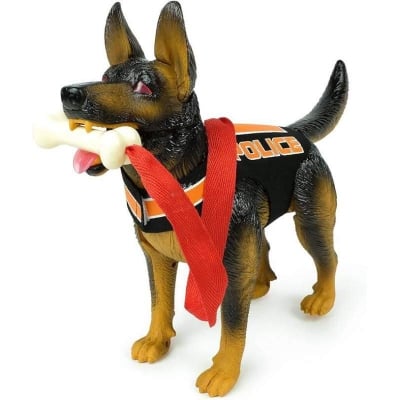 Picture of Robot Dog Smart Puppy Police Dog Toy – Mobile German Shepherd Interactive Puppy for Kids 3-6 Years Multicolor