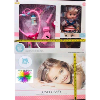 Picture of Doctor Doll Set Multicolor