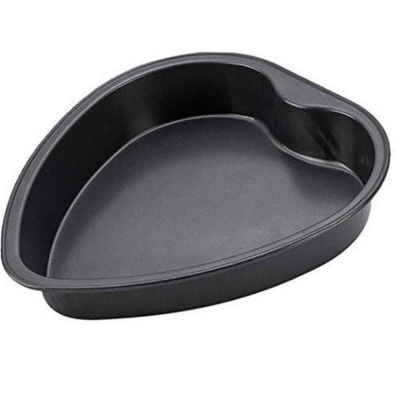Picture of Non Stick Love Shape Cake Pan Bread Mold - (Black 8 inch)