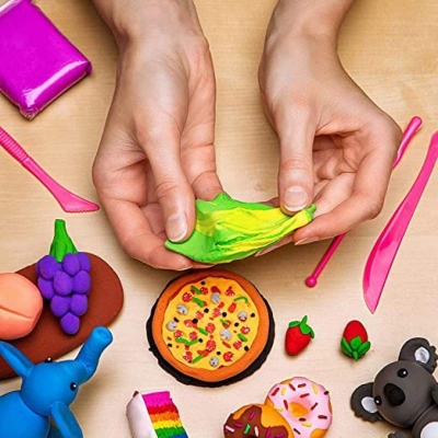 Picture of Multicolor Air Foam Clay, Quantity Per Set: 12pcs Multicolor