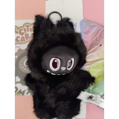 Picture of Labubu-Inspired Plush Toy 17cm – Halloween Special Edition | Eco-Friendly Soft Toy for Kids (8–12 Years) | Black