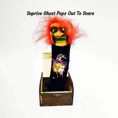 Picture of Art Box Punch Wooden Box  With Sound And Lighting Black