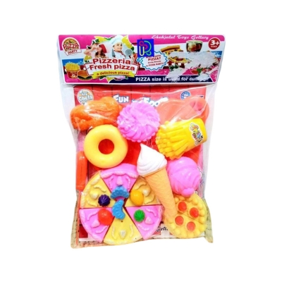 Picture of Pizza cutter icecream set Multicolor