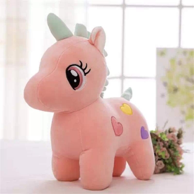 Picture of New Model Rainbow Angel Unicorn Super Soft Toy Pink