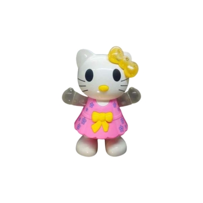 Picture of HELLO KITTY - MUSICAL DANCING KIDS TOY with 3D Flashing Lights for Infant Best Gift Set as Baby Toys Pink