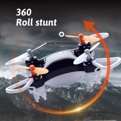 Picture of RC Mini Pocket Drone HC702 with 4 axis Multicolor