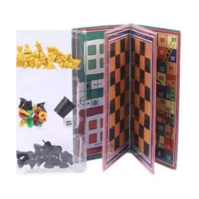 Picture of Game Set - Ludo, Chess, Snake and Ladder Multicolor