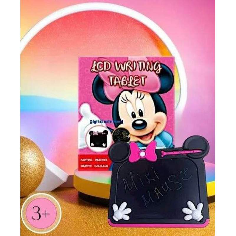 Picture of Mickey Mouse LCD Writing & Drawing Tablet – 10.5" Color Screen | Kids Educational Toy Multicolor