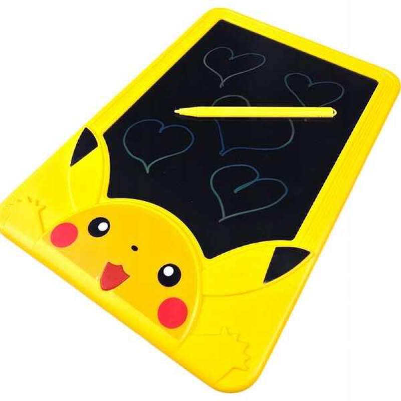 Picture of CM LCD Writing Tablet for Kids – Pikachu Theme | Digital Drawing & Writing Pad Yellow
