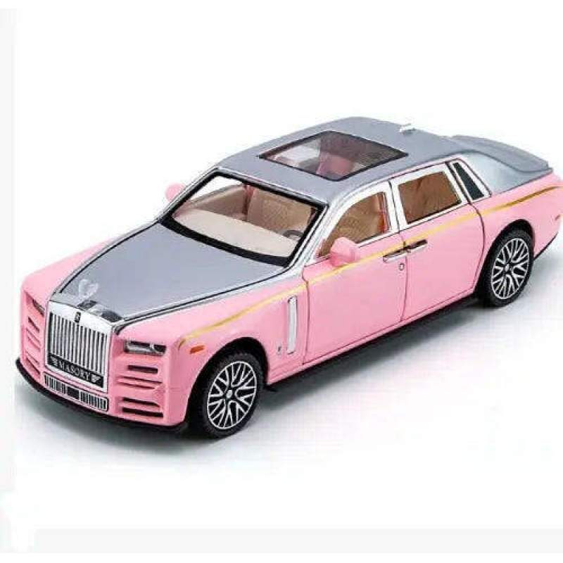 Picture of 1:24 Rolls Royce Phantom Diecast Alloy Car – 6-Door Open Luxury Model with Sound & Light – Metal Simulation Toy Vehicle for Gift 