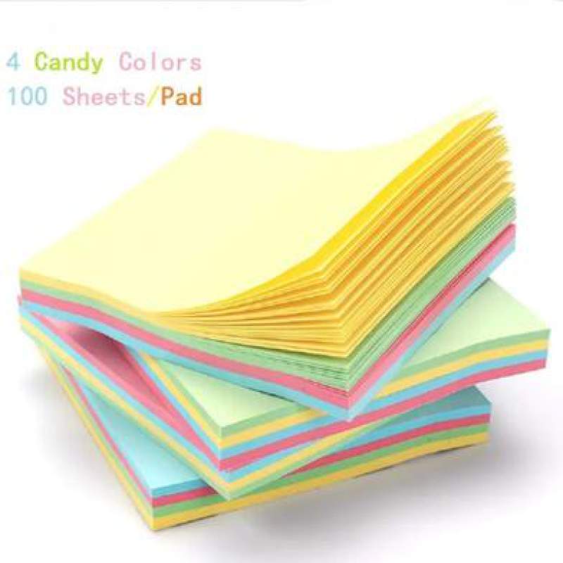 Picture of Sticky Note 3x3 Inch -100 Sheet Pad Multicolor