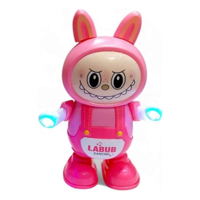 Picture of Labubu Dancing Doll with Music and Lights – Electric Toy for Kids Boys & Girls Multicolor