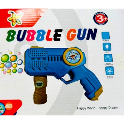 Picture of Kids Auto Bubble Gun Machine – Automatic Bubble Blower Toy with Mini Fan for Kids Multicolor
