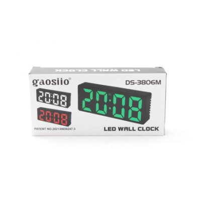 Picture of Gaosiio DS-3806M LED Digital Wall Clock with Large Display 