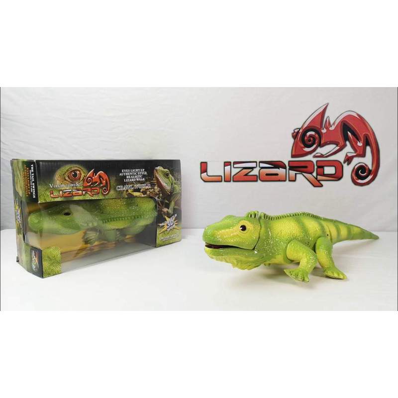 Picture of Big Walking Sanda Toy – Battery Operated with Sound & Light, Realistic Moving Animal Toy for Kids Multicolor