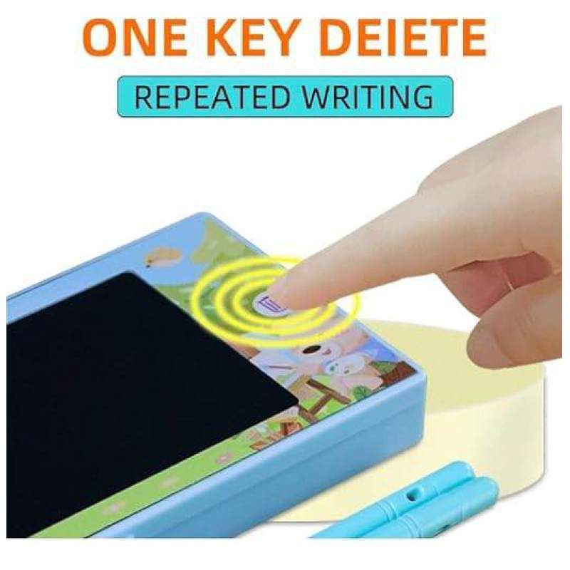Picture of Magic Pencil Box for Kids Special Pencil Case with LCD Screen and Writing Pen with Erase Button | Pen Case for Students | Pencil Box for Boys & Girls Best Birthday Gift Multicolor
