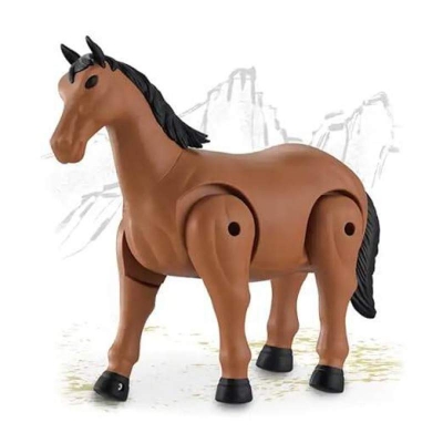 Picture of SPEED PIONEER Walking Horse Toy with Realistic Sound – Battery Operated Running Plastic Electric Animal Figure Toy for Kids Multicolor