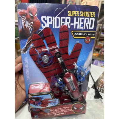 Picture of Launcher Glove Toy – Cartoon Spider Figure Cosplay Prop for Kids Multicolor