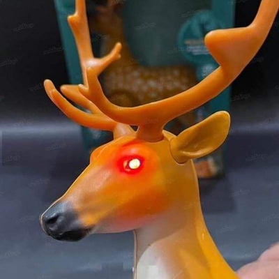 Picture of Walking Deer Zoo Animal Toy – Musical Figure with Realistic Sound & Movement – Kids Toy for 3+ Years Multicolor