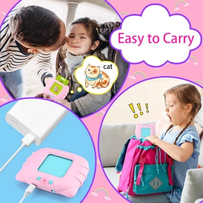 Picture of Talking Flash Cards bangla version, Learning Sensory Toys for Autistic Children, 224 Sight Words Speech Therapy Kids Toys Beginner, Birthday Gift for Little Boys and Girls Multicolor