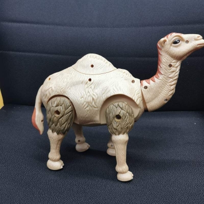 Picture of Walking Grunting Music Camel with Automatic Swinging Head & Tail Multicolor