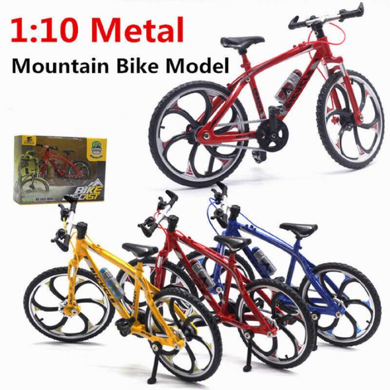 Picture of Mini 1:10 Alloy BMX Bicycle Model Diecast Metal Finger Mountain Bike Toy – Desk Decor & Gift 