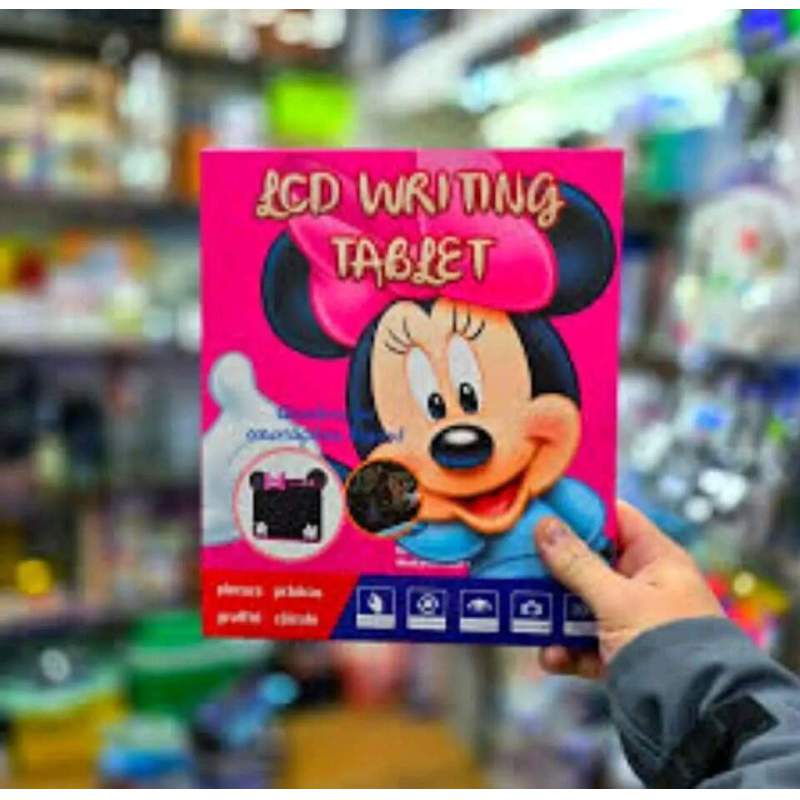 Picture of Mickey Mouse LCD Writing & Drawing Tablet – 10.5" Color Screen | Kids Educational Toy Multicolor