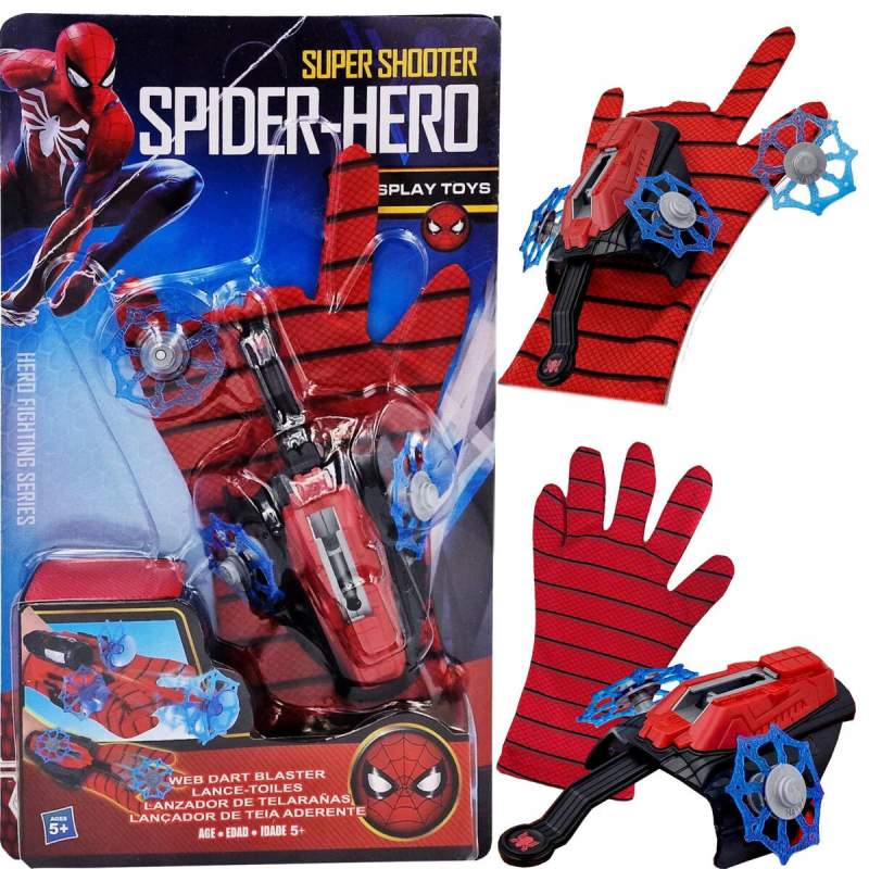 Picture of Launcher Glove Toy – Cartoon Spider Figure Cosplay Prop for Kids Multicolor