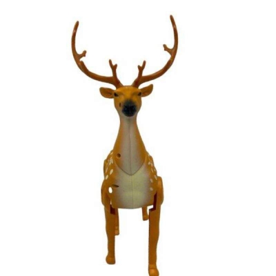Picture of Walking Deer Zoo Animal Toy – Musical Figure with Realistic Sound & Movement – Kids Toy for 3+ Years Multicolor