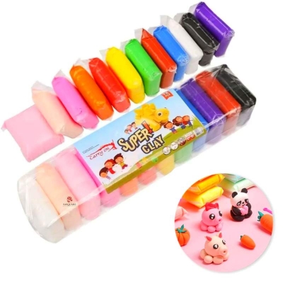 Picture of Multicolor Air Foam Clay, Quantity Per Set: 12pcs Multicolor