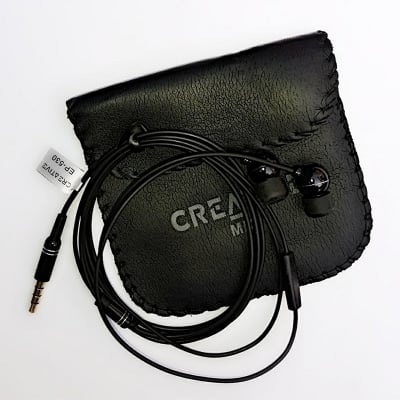 Picture of Orignal Creative High Bass Audio Earphone with Pouch EP-530 - Black