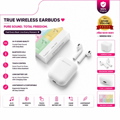 Picture of Realme wireless Bluetooth Headsets in-Ear Headphones - Headphone - Ear Phone Multicolor