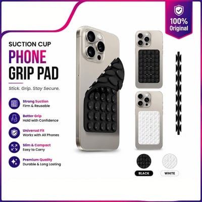 Picture of Double 5 piece combo package Sided Silicone Suction Cup Phone Case  Phone Grip with Higher Suction Power for Phone Accessories Holder Case 