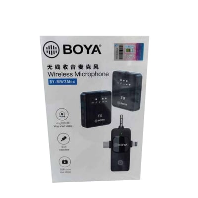 Picture of BOYA BY-MW3 Max Wireless Microphone Multicolor