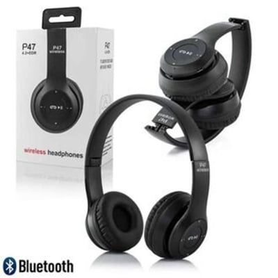 Picture of New P47 Wireless Bluetooth Headphone Stereo Earphone with SD Card Slot 