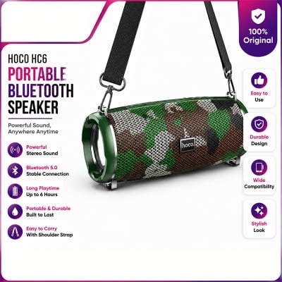 Picture of Hoco HC2 True Wireless Waterproof Bluetooth Speaker Multicolor
