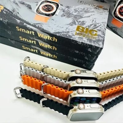 Picture of Z66 Ultra Smartwatch Ecg Heartrate 1.99"; Screen Series 8 Reloj Inteligente Z66ultra NFC Wireless Charger 8 Smart Watch Black