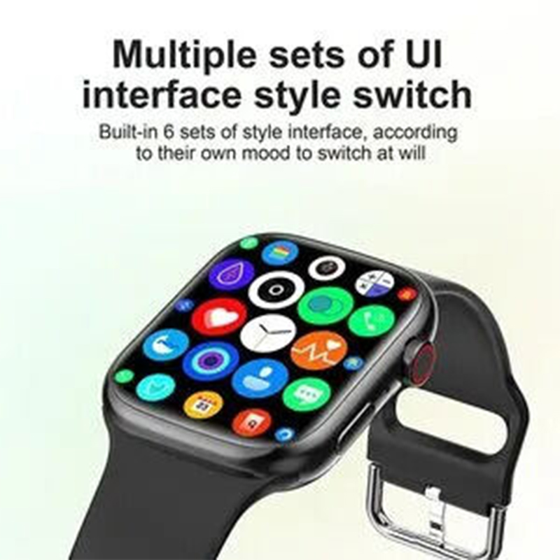Picture of Original IWO Series 45mm Smart Watch S9 Pro Max Bluetooth Call Heart Rate Blood Pressure Monitor Sport Sleep Men Woman Smartwatch Black