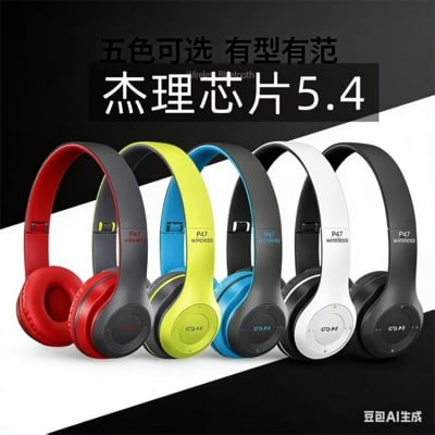 Picture of P47 New Wireless Bluetooth Headphone | Best Affordable Headphone 