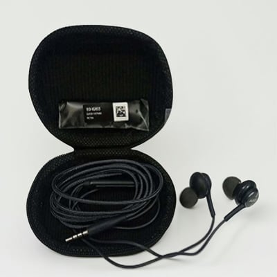Picture of Wire Control Headset for Smartphone 3.5mm In-ear Wired Microphone Volume Control Headset Earphone - Headphone Multicolor