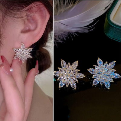 Picture of 2026 Explosions Pearl Butterfly Earrings Women's High-end Sense Niche Light Luxury 925 Silver Pin Earrings Earrings Wholesale 