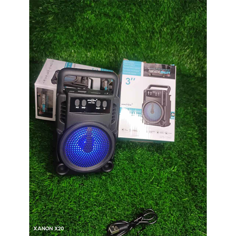 Picture of Bluetooth Speaker Gts-1360 Rechargeable Extra Bass Wireless Portable Speaker Mini Multicolor