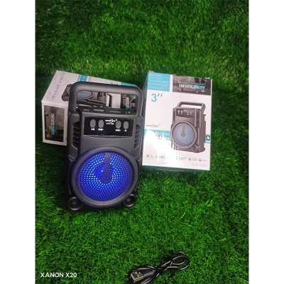 Picture of Bluetooth Speaker Gts-1360 Rechargeable Extra Bass Wireless Portable Speaker Mini Multicolor