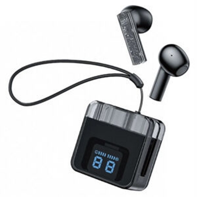 Picture of Transparent Digital Display F08 Bluetooth Headset 5.4 Wireless enc Noise Cancellation Live Broadcast Hot New Product 