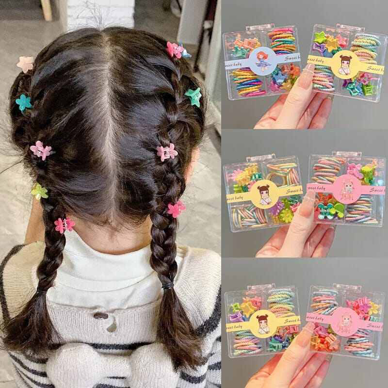 Picture of Cute Kids Hair Accessories Gift Box Multicolor