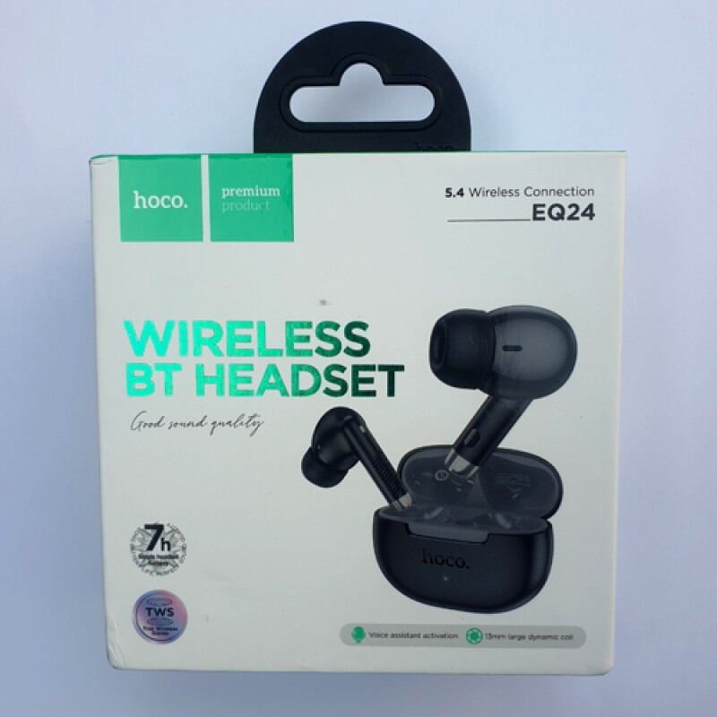 Picture of Hoco EQ24 Estrella TWS Earbuds | Bluetooth 5.4 | JL AC6983D2 Chip | 7 H Playback | 320 mAh LED Display Case | 13 mm Drivers | IPX4 Water‑Resistant | Auto‑Pair | Touch Controls Multicolor