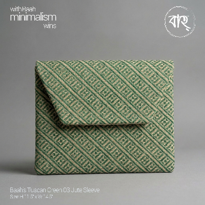 Picture of Baah's Tuscan Green 03 Jute Sleeve-Green